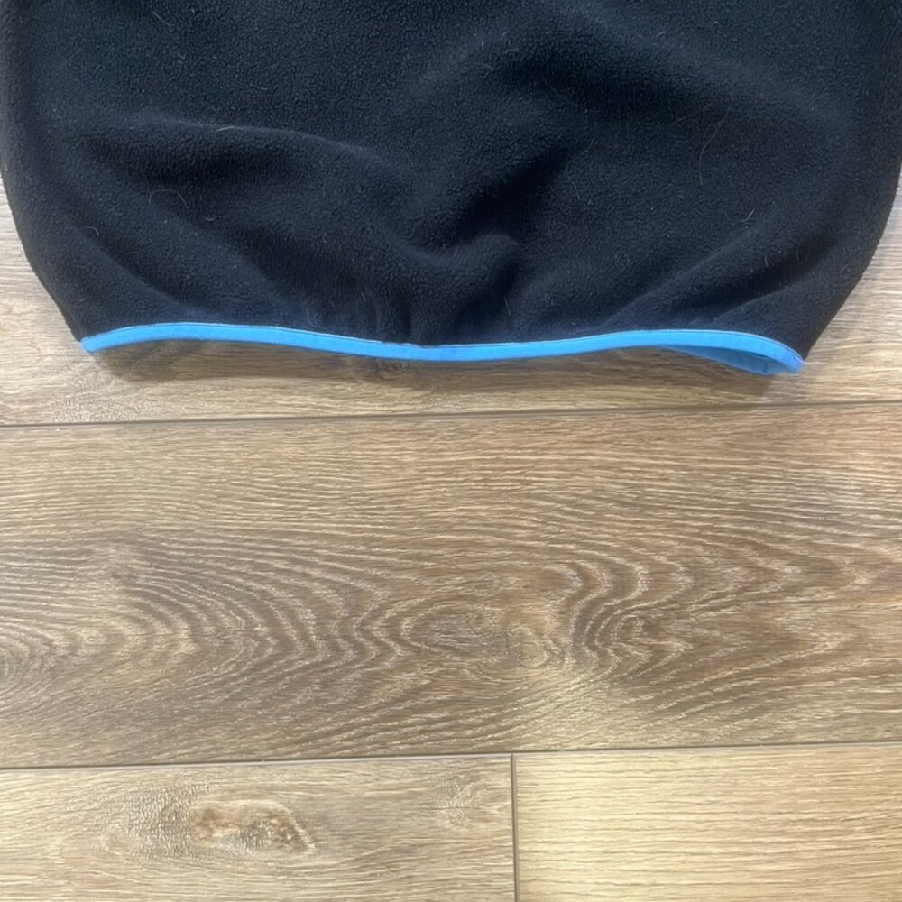 Patagonia Women's Synchilla Pullover Quarter Snap Sz S Black/Blue Fleece - Picture 5 of 10